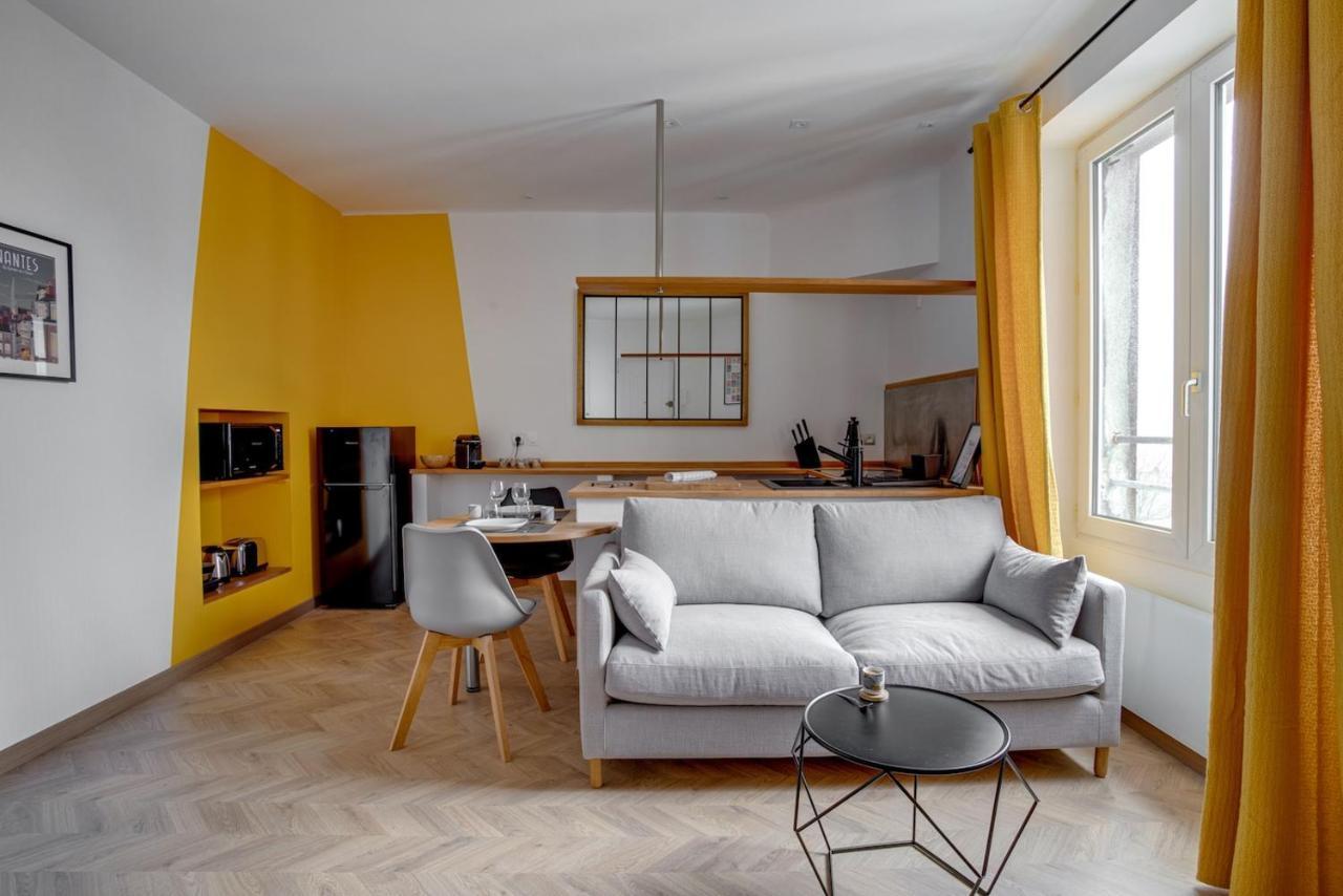 Au Coeur De Nantes Design Et Cosy Lägenhet Exteriör bild