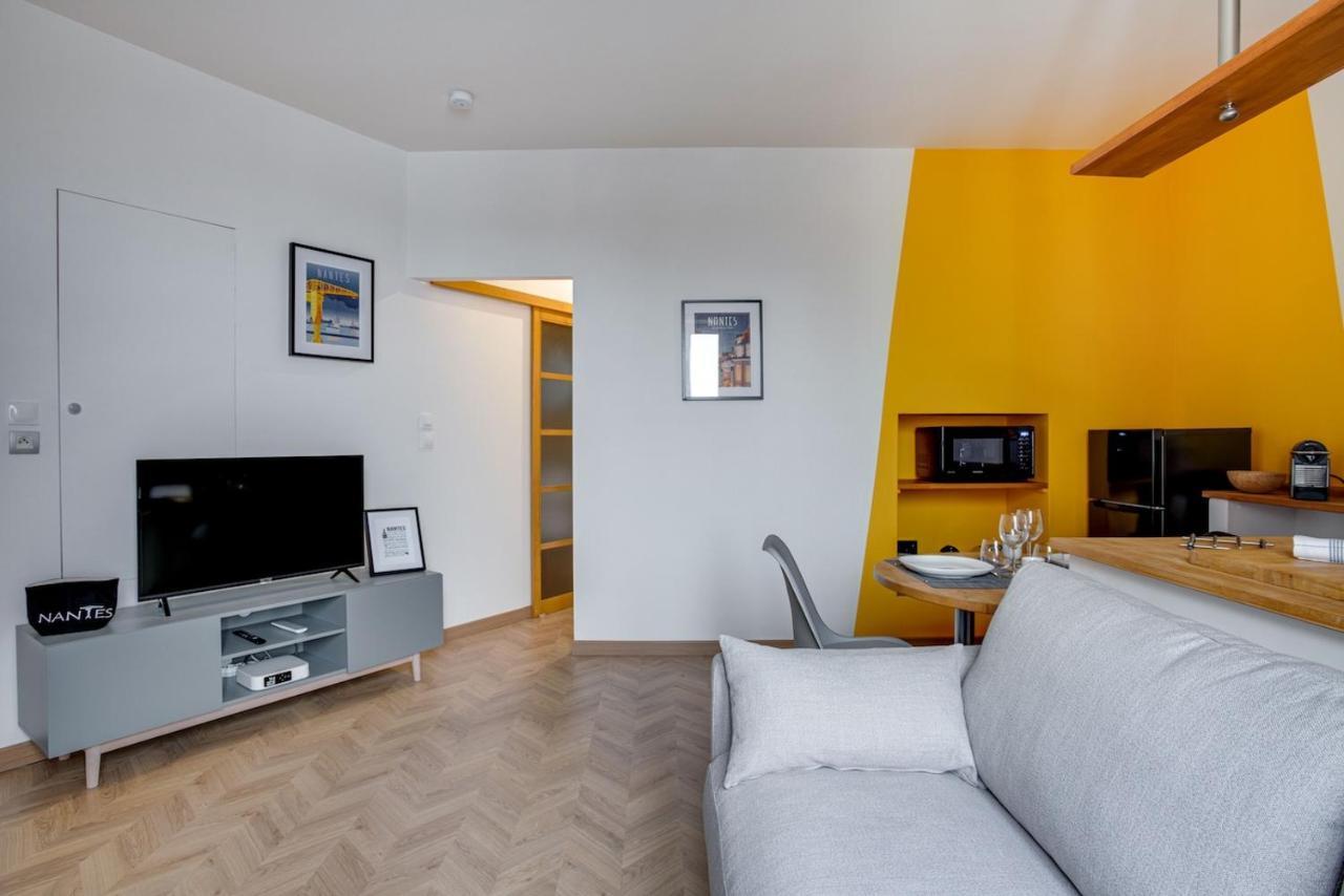 Au Coeur De Nantes Design Et Cosy Lägenhet Exteriör bild